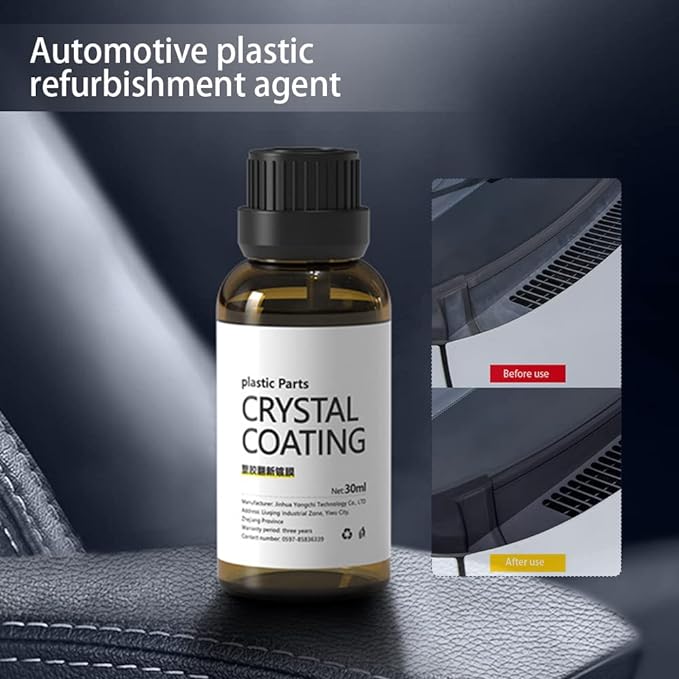 Plastic Parts Crystal Coating Great Gloss Retention and Protection