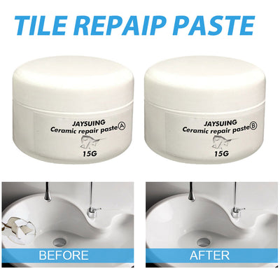 🔥TILES Repair Paste (50G) ( PACK OF 2 JARS ) FIRST TIME IN PAKISTAN .🤩🥳